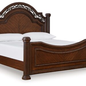 Lavinton - Brown - Queen Poster Bed