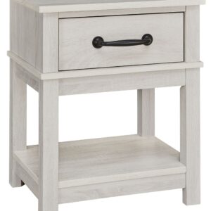 Dorrinson - White - One Drawer Night Stand