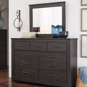 Brinxton - Charcoal - Dresser, Mirror