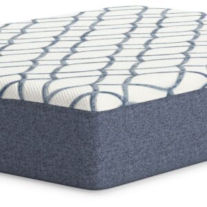 14 Inch Chime Elite 2.0 - White / Blue - Queen Mattress