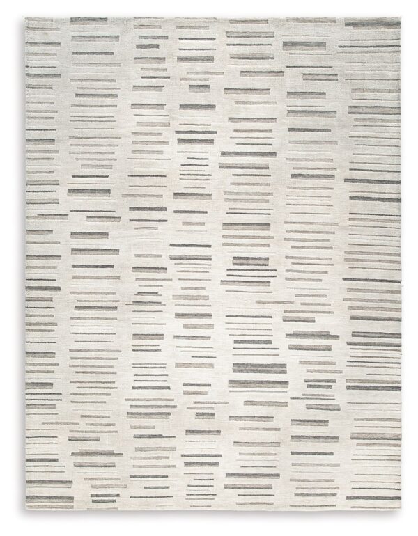 Leesdale - Ivory / Brown / Black - Large Rug