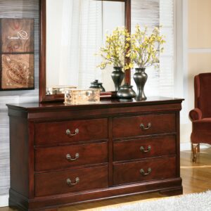 Alisdair - Dark Brown - Dresser, Mirror