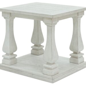 Arlendyne - Antique White - Rectangular End Table