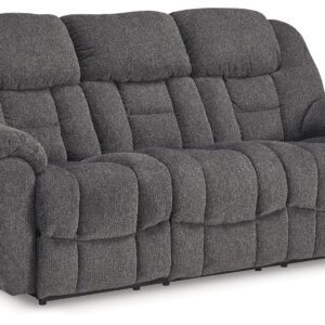 Foreside - Charcoal - Reclining Sofa