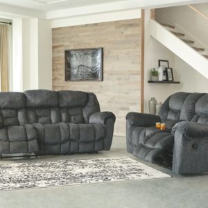 Capehorn - Granite - 2 Pc. - Reclining Sofa, Loveseat
