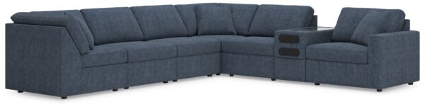 Modmax - Ink - 7-Piece Sectional With Audio System Console