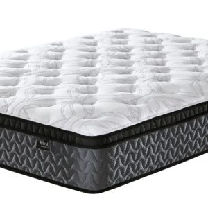 12 Inch Pocketed Hybrid - White - Queen Mattress