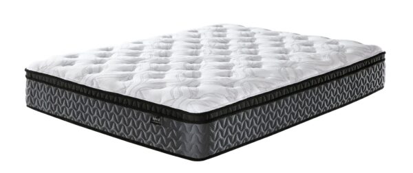 12 Inch Pocketed Hybrid - White - Queen Mattress
