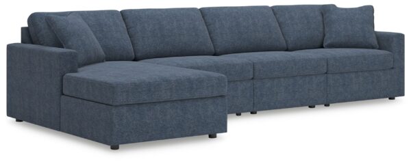 Modmax - Ink - 4-Piece Sectional With Laf Corner Chaise