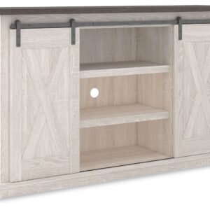 Dorrinson - White - Medium TV Stand