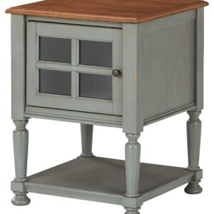 Mirimyn - Gray / Brown - Accent Cabinet