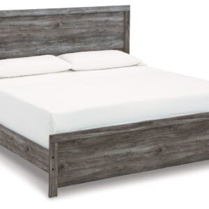 Bronyan - Dark Gray - King Panel Bed