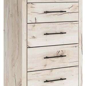 Lawroy - Light Natural - Five Drawer Chest