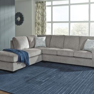 Altari - Alloy - Left Arm Facing Corner Chaise With Sleeper 2 Pc Sectional