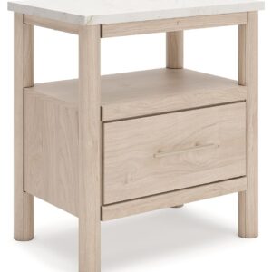 Cadmori - Two-Tone - One Drawer Night Stand