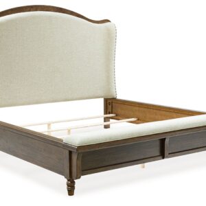 Sturlayne - Brown - Queen Upholstered Panel Bed