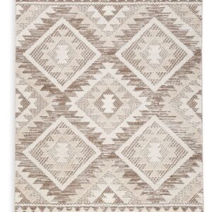 Odedale - Tan / Cream - Medium Rug