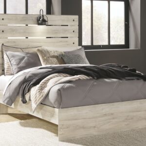 Cambeck - Whitewash - Full Panel Bed