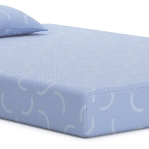 Ikidz Ocean - Blue - Full Mattress and Pillow Set of 2