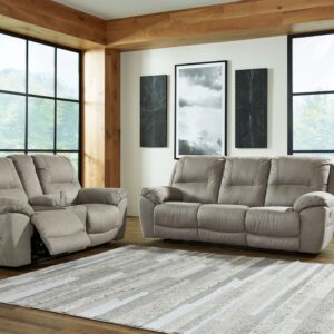 Next-Gen Gaucho - Putty - 2 Pc. - Reclining Power Sofa, Loveseat