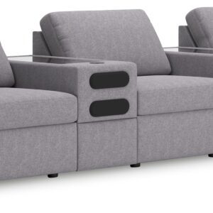 Modmax - Granite - 5-Piece Sectional With Audio System Console