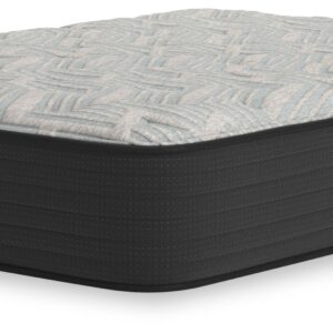 Palisades Plush - Gray / Blue - Queen Mattress
