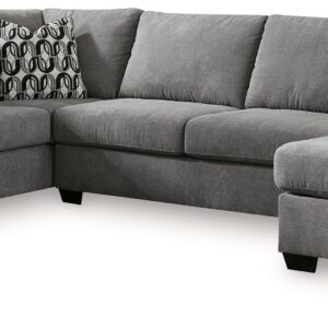 Birkdale Court - Gray - 3-Piece Sectional With Raf Corner Chaise