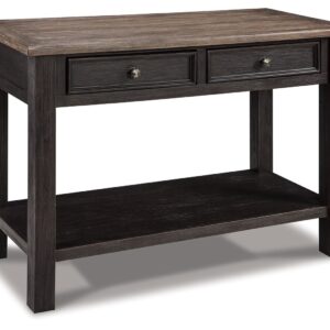 Tyler - Grayish Brown / Black - Sofa Table