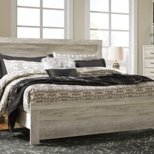 Bellaby - Whitewash - King Panel Bed