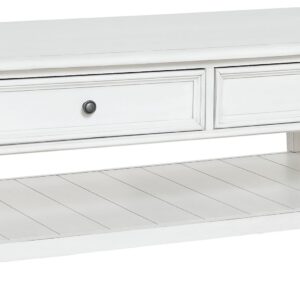 Kanwyn - Whitewash - Rectangular Cocktail Table