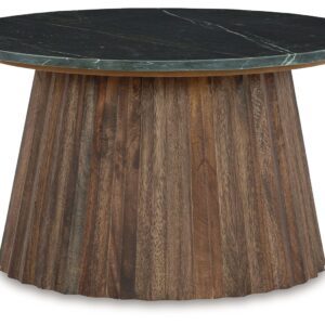 Ceilby - Black / Brown - Accent Cocktail Table