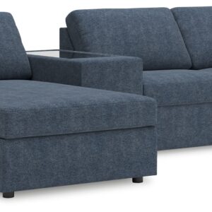 Modmax - Ink - 4-Piece Sectional With Laf Corner Chaise And Storage Console