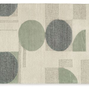 Dallane - Linen / Blue / Green - Medium Rug