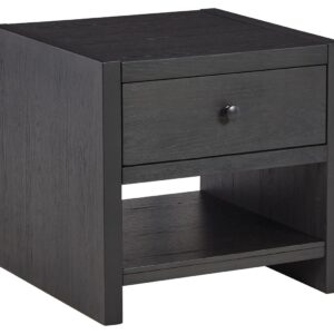 Foyland - Black - Square End Table