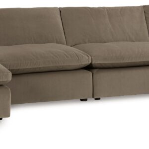 Sophie - Cocoa - 4-Piece Sectional With Laf Corner Chaise