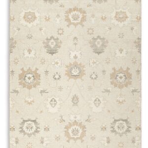 Calkin - Linen / Gray / Caramel - Large Rug