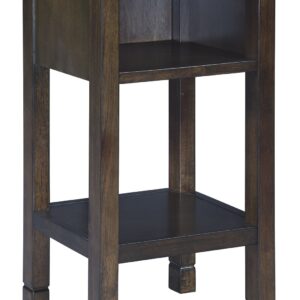 Marnville - Dark Brown - Accent Table