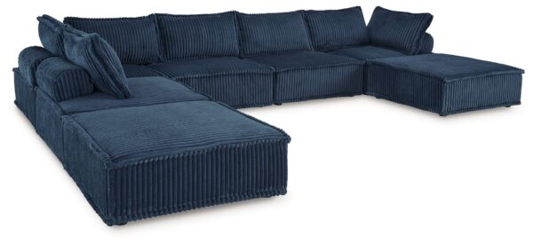 Bales - Navy - 7-Piece Modular Seating