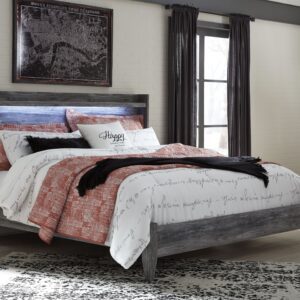 Baystorm - Gray - King Panel Bed