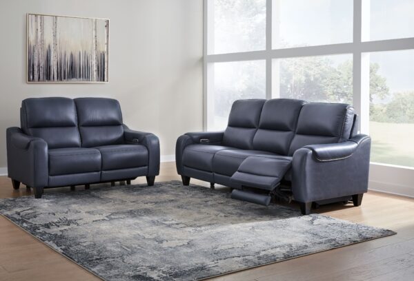 Mercomatic - Ocean - 2 Pc. - Power Reclining Sofa, Power Reclining Loveseat