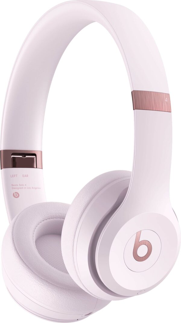 Beats - Solo 4 True Wireless On-Ear Headphones - Cloud Pink