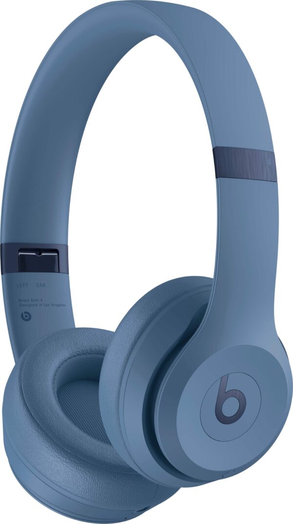 Beats - Solo 4 True Wireless On-Ear Headphones - Slate Blue