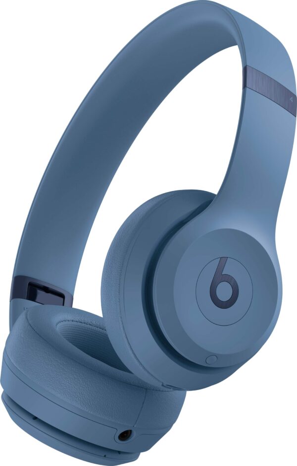 Beats - Solo 4 True Wireless On-Ear Headphones - Slate Blue