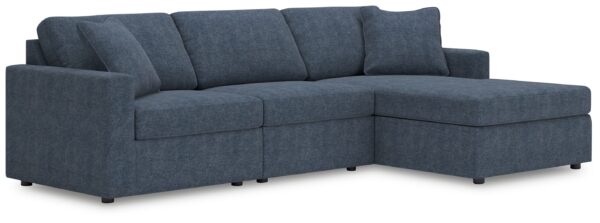 Modmax - Ink - 3-Piece Sectional With Raf Corner Chaise