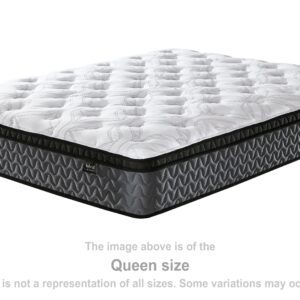 12 Inch Pocketed Hybrid - White - Twin Mattress