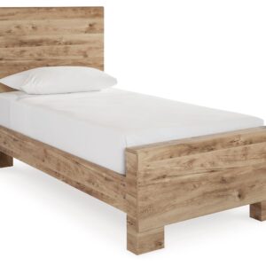 Hyanna - Tan - Twin Panel Bed