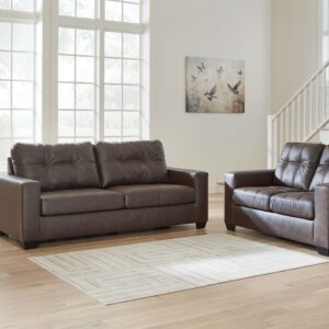 Barlin Mills - Umber - 2 Pc. - Sofa, Loveseat