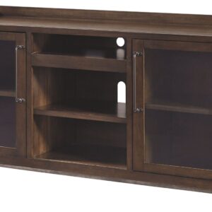 Starmore - Brown - XL TV Stand w/Fireplace Option