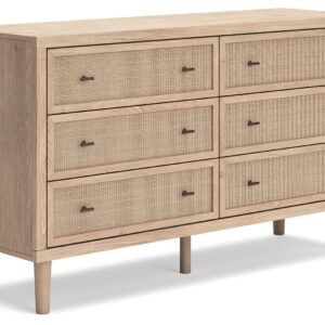Cielden - Two-Tone - Six Drawer Dresser