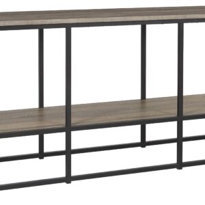 Wadeworth - Brown / Black - Extra Large TV Stand